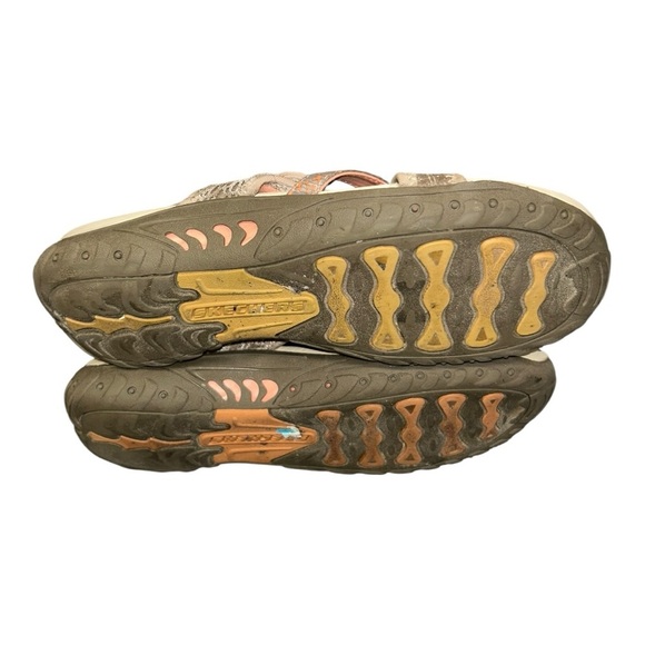 Skechers Reggae Splatter Thong Sandals, #40822, Taupe, Women's US Size 8 - Picture 8 of 9